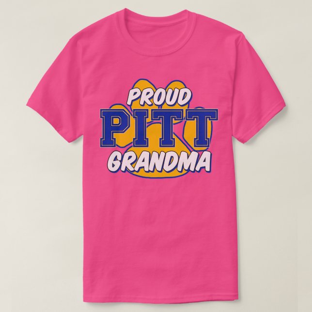 Proud Pitt Grandma  T-Shirt (Design Front)