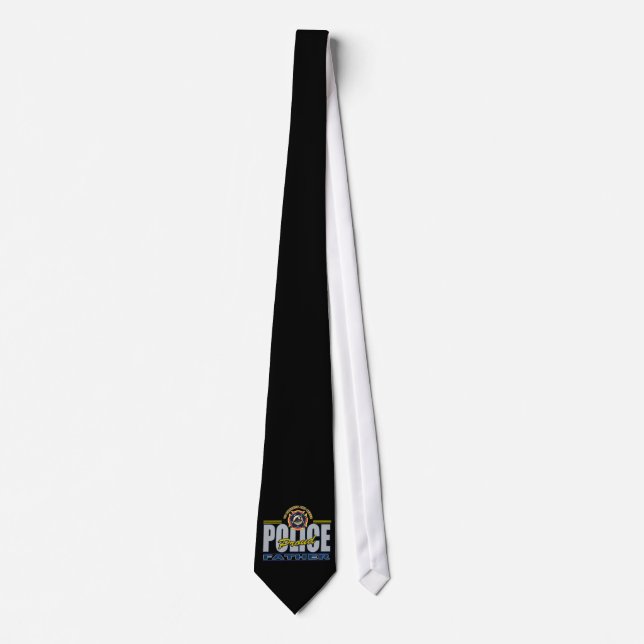 Proud Police Father Tie (Front)