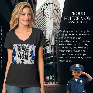 Proud Police Mum T-Shirt