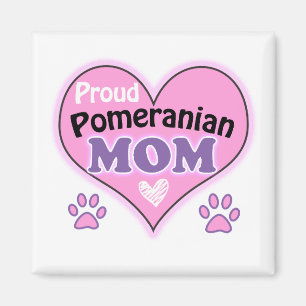 Proud Pomeranian Mom Magnet