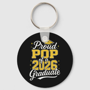 Proud Pop Of A 2026 Graduate Cl Of 2026 Graduation Key Ring