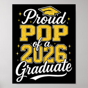 Proud Pop Of A 2026 Graduate Cl Of 2026 Graduation Poster