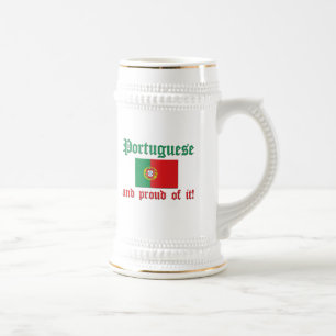 Proud Portuguese Beer Stein
