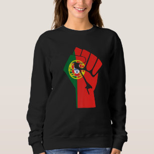 Proud Portuguese Portugal Flag  1 Sweatshirt