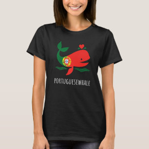 Proud Portuguese Portugal Flag T-Shirt