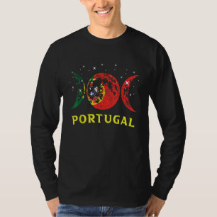 Proud Portuguese Retro Portugal Flag 6 T-Shirt