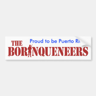 Proud Puerto Rican - Bumper Sticker
