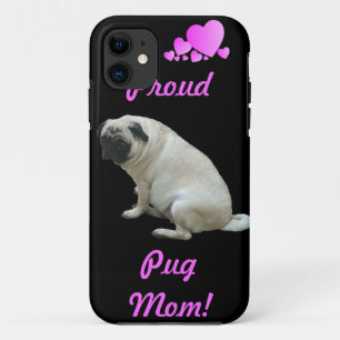 Proud Pug Mum iPhone 5 Case