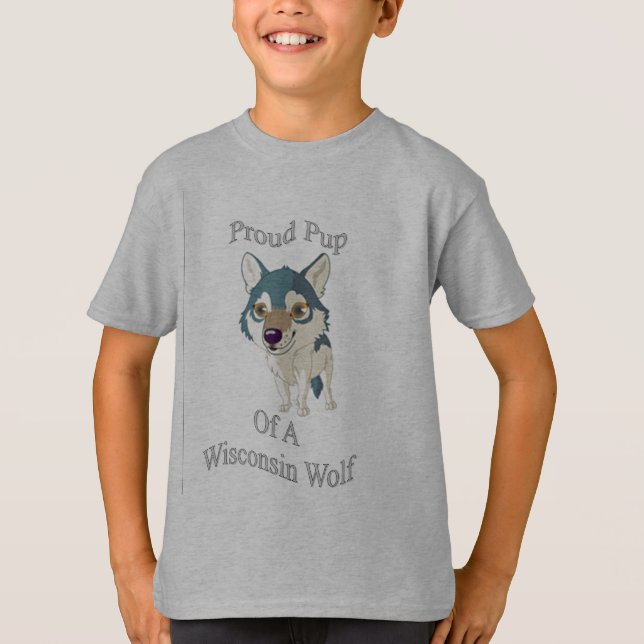 proud pup youth tee shirt (Front)
