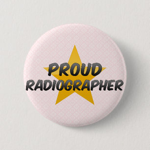 Proud Radiographer 6 Cm Round Badge