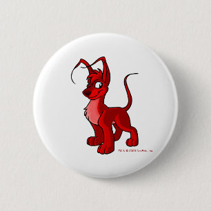 Proud red Gelert 6 Cm Round Badge