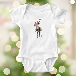 Proud Reindeer Baby Bodysuit