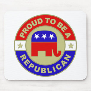 Proud Republican Mousepad