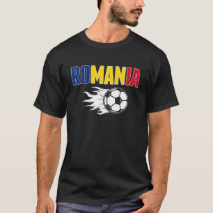 Proud Romania Soccer Fans Jersey - Romanian Footba T-Shirt