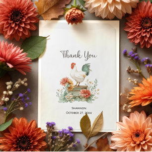 Proud Rooster Flowers Farm Generic   Favour Bags