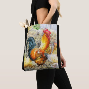 Proud Rooster Tote Bag