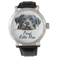 Proud Rottie Mum Rottweiler Dog Face