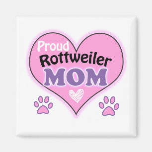 Proud Rottweiler mum Magnet