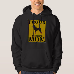 Proud Rottweiler Mum Rottweiler Hoodie