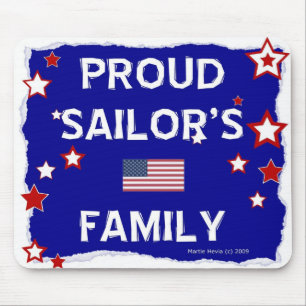 Proud Sailor's Family - In Honour - Mousepad