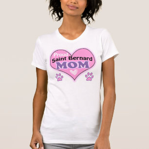 Proud Saint Bernard Mum T-Shirt