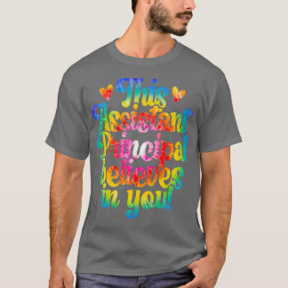 Proud School Assistant Principal Appreciation Gift T-Shirt