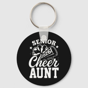 Proud Senior Cheer Aunt 2026 Cheerleader Aunt Cl O Key Ring