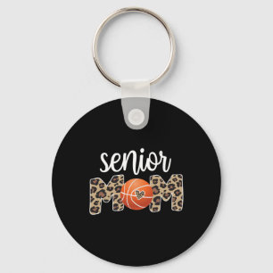 Proud Senior Mum Sketll Player Senior Mama Key Ring