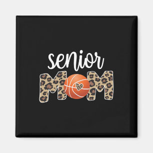 Proud Senior Mum Sketll Player Senior Mama Magnet