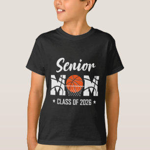 Proud Senior Sketll Mum 2026 Graduation T-Shirt