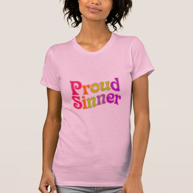Proud Sinner T-Shirt (Front)