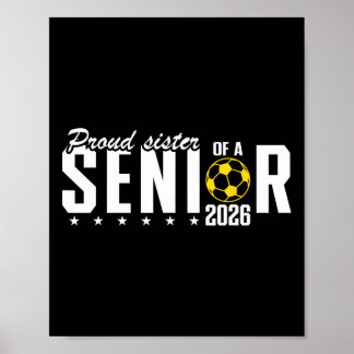 Proud Sister Of A Cl 2026 Graduate Senior Graduati Poster