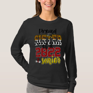 Proud Sister Of A Senior 2022 Soccer  Graduation T-Shirt