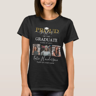 Proud Sister of the Graduate Photo Collage T-Shirt