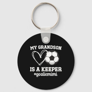Proud Soccer Goalie Mimi Of A Soccer Goalkeeper Mi Key Ring