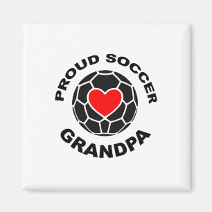 Proud Soccer Grandpa  Magnet
