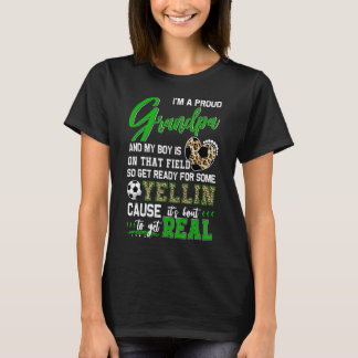 Proud Soccer Grandpa Soccer Family Matching 1 T-Shirt
