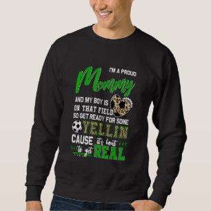 Proud Soccer Mommy Soccer Family Matching 1 Sweatshirt