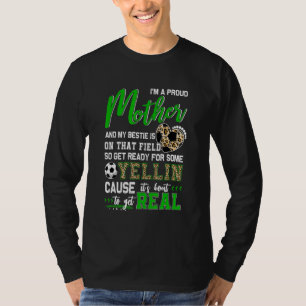 Proud Soccer Mother Soccer Family Matching 2 T-Shirt