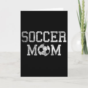 Proud Soccer Mum Shirt Funny Sport Gift For Game D Card