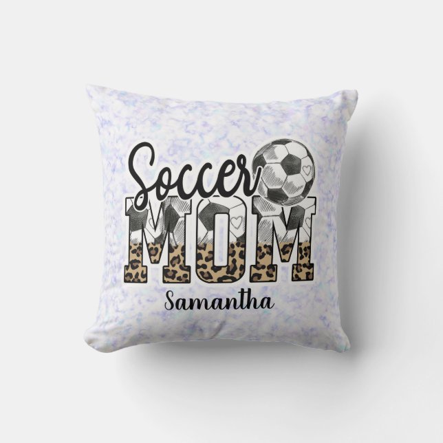Proud Soccer Mum – Sideline Champion Cushion (Front)