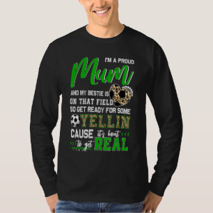 Proud Soccer Mum Soccer Family Matching 2 T-Shirt