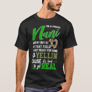 Proud Soccer Nani Soccer Family Matching 1 T-Shirt