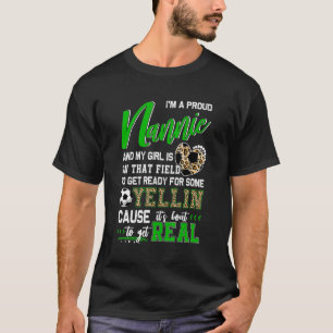 Proud Soccer Nannie Soccer Family Matching T-Shirt