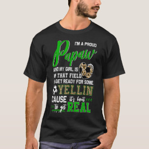 Proud Soccer Papaw Soccer Family Matching T-Shirt