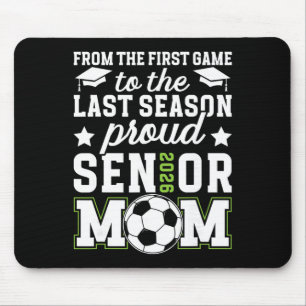 Proud Soccer Senior Mom 2026 Soccer Senior Mama 20 Mouse Pad