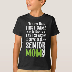 Proud Soccer Senior Mom 2026 Soccer Senior Mama 20 T-Shirt