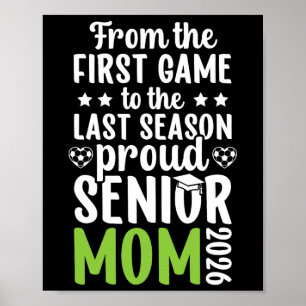 Proud Soccer Senior Mum 2026 Soccer Senior Mama 20 Poster
