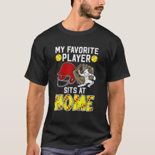 Proud Softball Catcher Mum Softball Catcher Mother T-Shirt