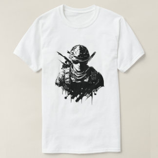 Proud Soldier T-Shirt – Honour, Courage & Strength